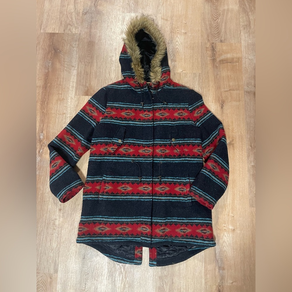 Upcountry by Du Monde Aztec Print Jacket